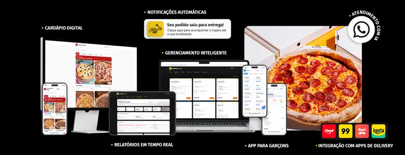 Painel da SPKR Menu para franquias: cardápio digital, pedidos e cozinha na mesma tela